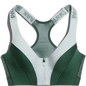 Adidas Ivy Park Support Zip Bra Green, XL